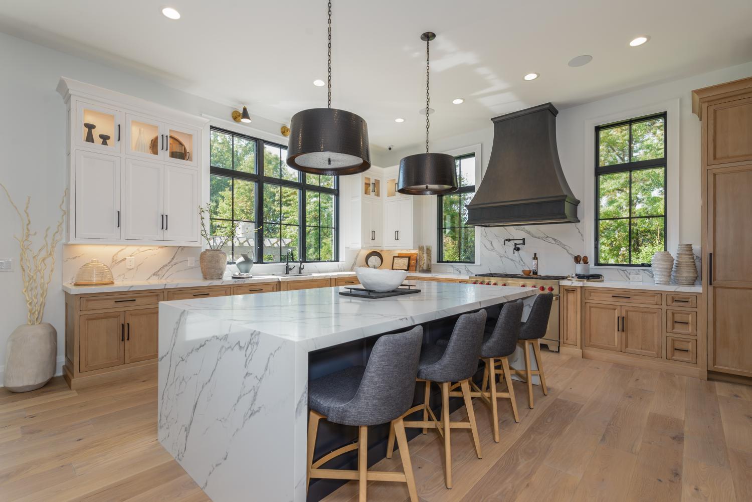 model home kitchen 